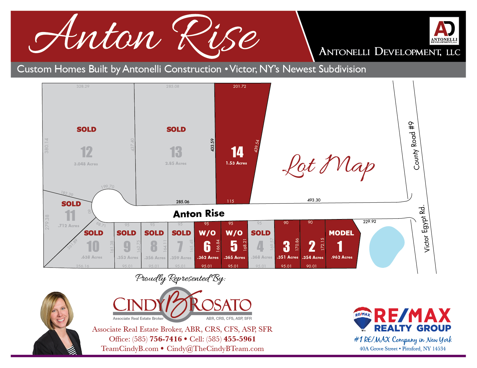Anton Rise Lot Map 2017
